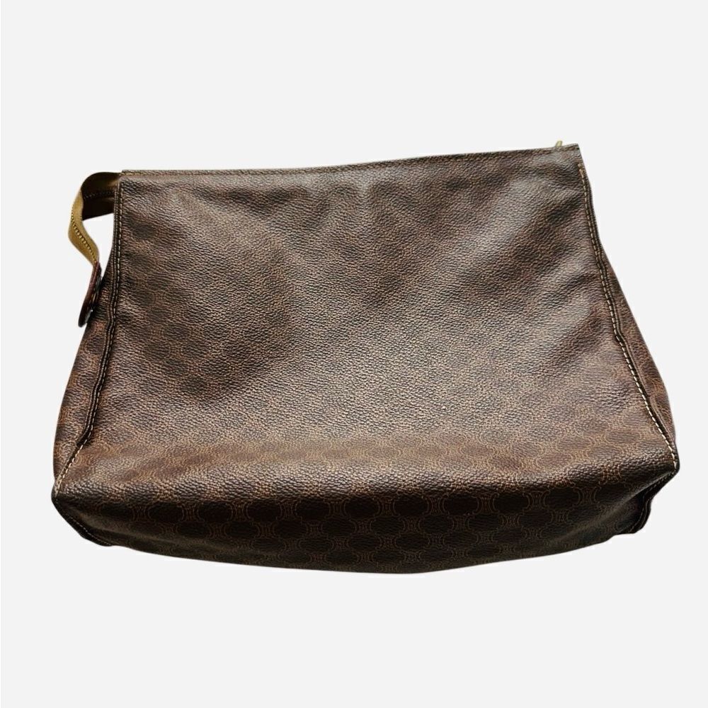 Celine Dark Brown Clutch